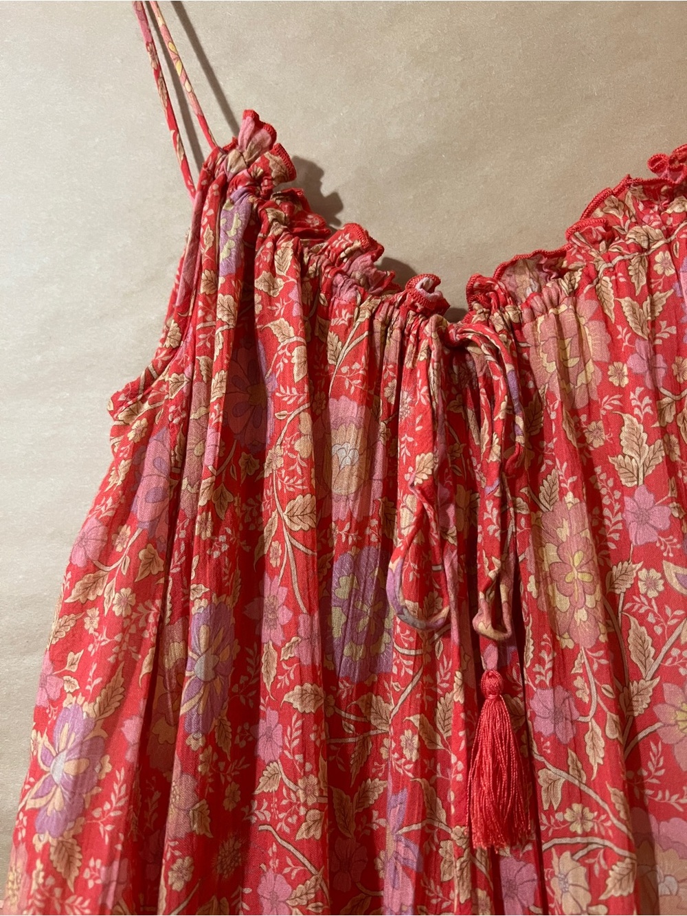 Spell & The Gypsy Collective Love Story Strappy Midi Dress Bohemian Size XS - Picture 5 of 11